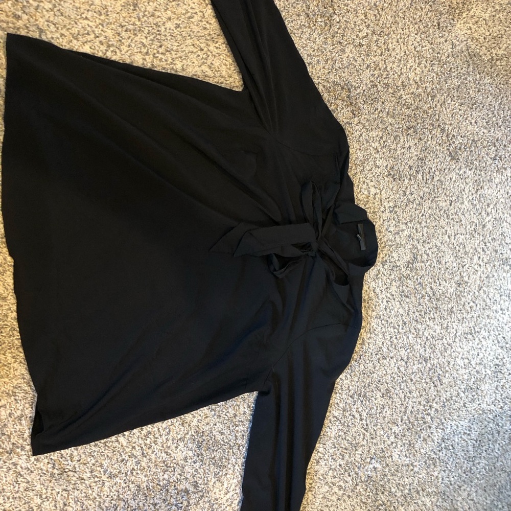 Land Bryant Black Long Sleeve Blouse